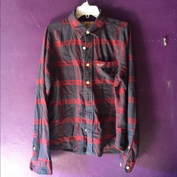 Hollister Other - Hollister Medium Plaid Flannel Long Sleeve Shirt